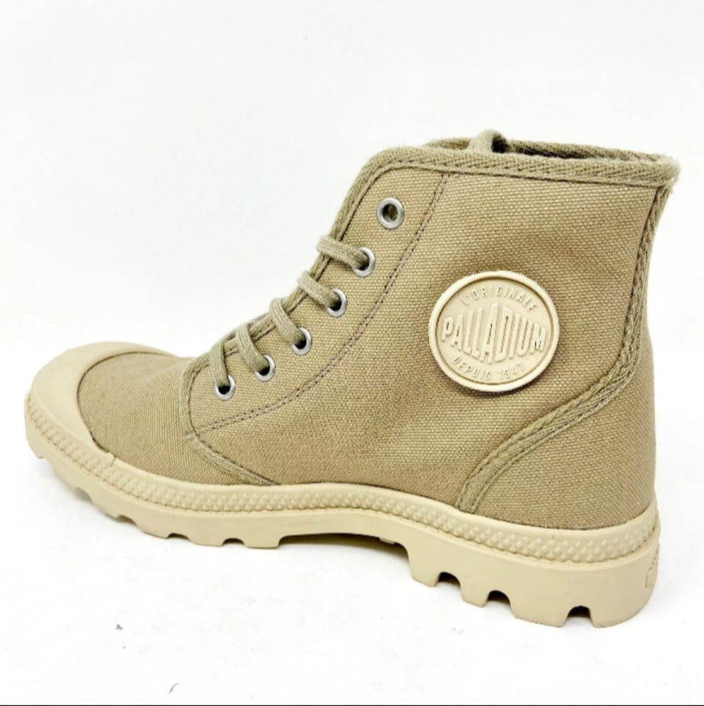 🆕Palladium Pampa Hi Originale Sahara Boot Beige Unisex Size Men's 8 Women's 9.5